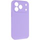 Чохол Silk Full Camera Protective (AA) NO LOGO для Apple iPhone 17 Pro Max (6.9") Бузковий / Dasheen