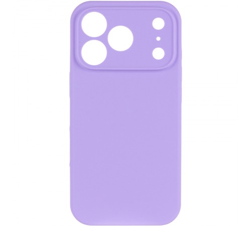 Чохол Silk Full Camera Protective (AA) NO LOGO для Apple iPhone 17 Pro Max (6.9") Бузковий / Dasheen
