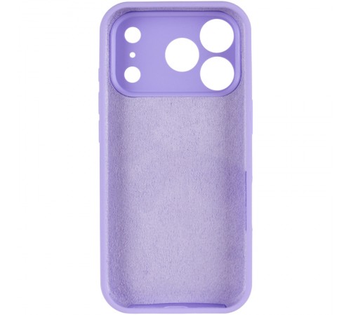 Чохол Silk Full Camera Protective (AA) NO LOGO для Apple iPhone 17 Pro Max (6.9") Бузковий / Dasheen