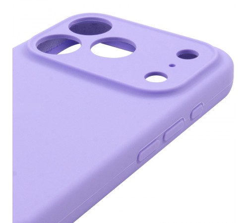 Чохол Silk Full Camera Protective (AA) NO LOGO для Apple iPhone 17 Pro Max (6.9") Бузковий / Dasheen