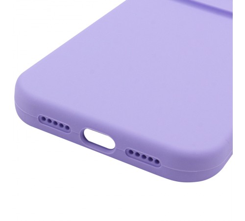 Чохол Silk Full Camera Protective (AA) NO LOGO для Apple iPhone 17 Pro Max (6.9") Бузковий / Dasheen