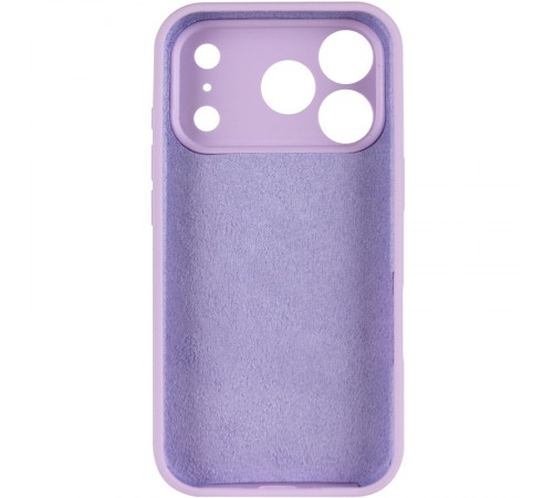 Чохол Silk Full Camera Protective (AA) NO LOGO для Apple iPhone 17 Pro Max (6.9") Бузковий / Lilac