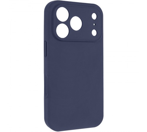 Чохол Silk Full Camera Protective (AA) NO LOGO для Apple iPhone 17 Pro Max (6.9") Темно-синій / Midnight blue