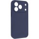 Чохол Silk Full Camera Protective (AA) NO LOGO для Apple iPhone 17 Pro Max (6.9") Темно-синій / Midnight blue
