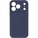 Чохол Silk Full Camera Protective (AA) NO LOGO для Apple iPhone 17 Pro Max (6.9") Темно-синій / Midnight blue