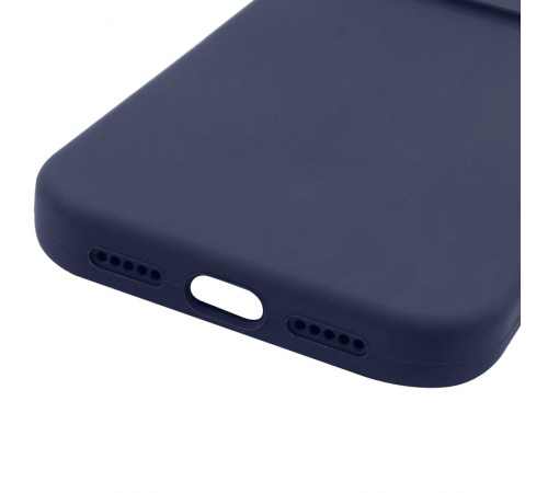 Чохол Silk Full Camera Protective (AA) NO LOGO для Apple iPhone 17 Pro Max (6.9") Темно-синій / Midnight blue