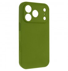 Чохол Silk Full Camera Protective (AA) NO LOGO для Apple iPhone 17 Pro Max (6.9") Зелений / Dark Olive