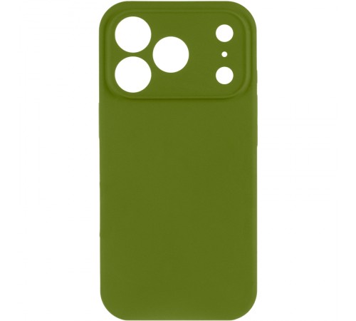 Чохол Silk Full Camera Protective (AA) NO LOGO для Apple iPhone 17 Pro Max (6.9") Зелений / Dark Olive