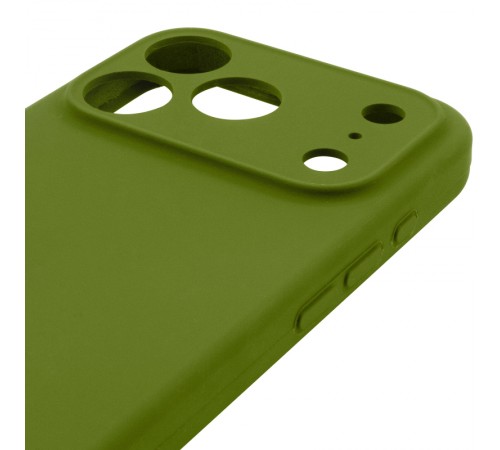 Чохол Silk Full Camera Protective (AA) NO LOGO для Apple iPhone 17 Pro Max (6.9") Зелений / Dark Olive