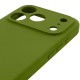 Чохол Silk Full Camera Protective (AA) NO LOGO для Apple iPhone 17 Pro Max (6.9") Зелений / Dark Olive