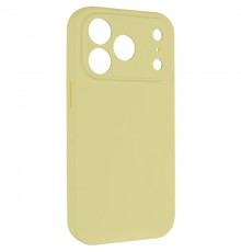Чохол Silk Full Camera Protective (AA) NO LOGO для Apple iPhone 17 Pro Max (6.9") Жовтий / Mellow Yellow