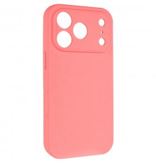 Чохол Silk Full Camera Protective (AA) NO LOGO для Apple iPhone 17 Pro Max (6.9") Коралловый / Pink Orange