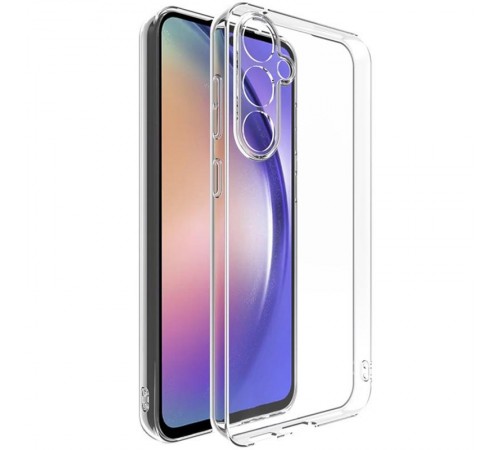 TPU чохол Epic Transparent 1,5mm Full Camera для Samsung Galaxy A57 5G Безбарвний (прозорий)