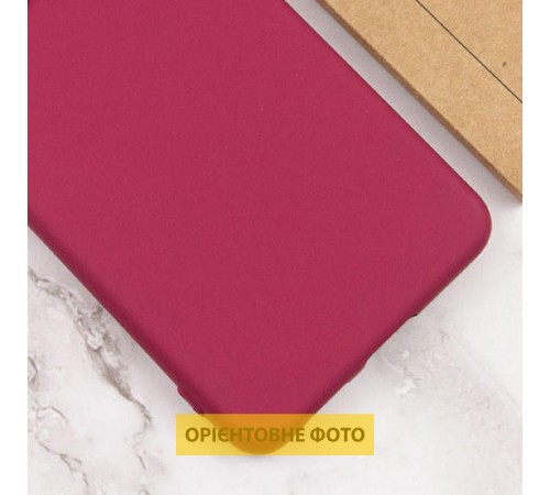 Чохол Silicone Cover Lakshmi (AAA) для Xiaomi Poco F7 Бордовий / Plum