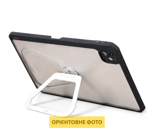 TPU+PC чохол Xundd 360 Rotate Stand (pen slot) для Apple iPad 10.9" (2022-24) / 11" (A16) 2025 Чорний