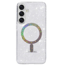 Чохол TPU Eclipse Sparkle (MagFit) для Samsung Galaxy S26 Clear