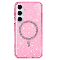 Чохол TPU Eclipse Sparkle (MagFit) для Samsung Galaxy S26 Pink