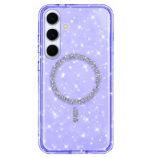 Чохол TPU Eclipse Sparkle (MagFit) для Samsung Galaxy S26 Purple
