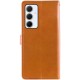 Шкіряний чохол-книжка GETMAN Gallant (PU) для Samsung Galaxy A37 5G Коричневий