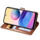 Шкіряний чохол-книжка GETMAN Gallant (PU) для Samsung Galaxy A37 5G Коричневий