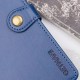 Шкіряний чохол-книжка GETMAN Gallant (PU) для Samsung Galaxy A37 5G Синій