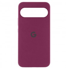 Чохол Silicone Cover Lakshmi (AAA) with Logo для Google Pixel 10 / 10 Pro Бордовий / Plum