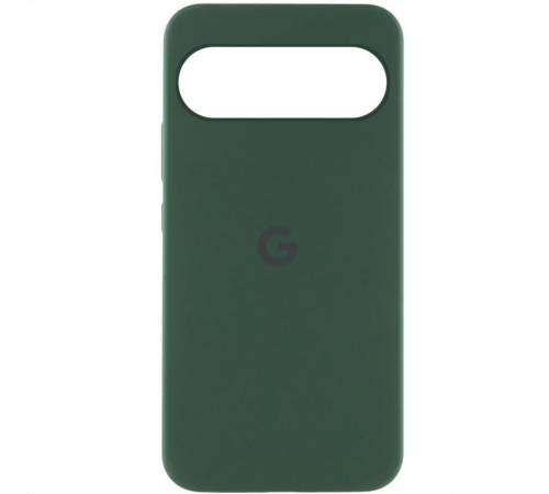 Чохол Silicone Cover Lakshmi (AAA) with Logo для Google Pixel 10 / 10 Pro Зелений / Cyprus Green