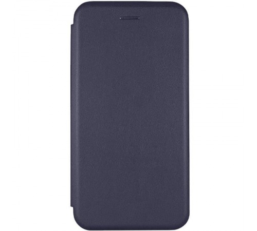 Шкіряний чохол-книжка Classy для Xiaomi Poco M7 4G Темно-синій