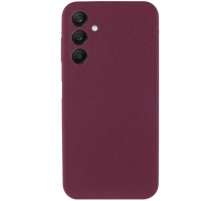 Чохол Silicone Cover Lakshmi Full Camera (AAA) для Samsung Galaxy A37 5G Бордовий / Plum