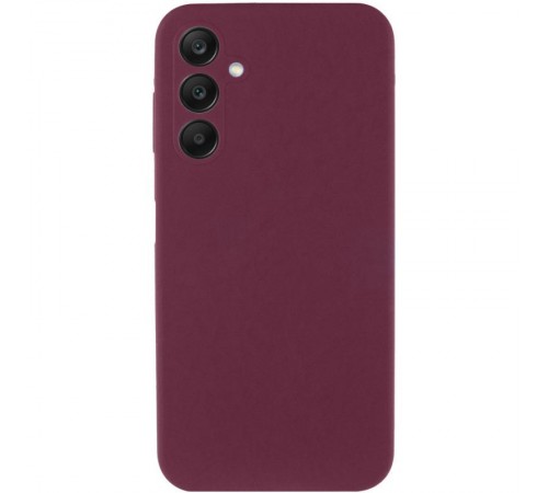 Чохол Silicone Cover Lakshmi Full Camera (AAA) для Samsung Galaxy A37 5G Бордовий / Plum