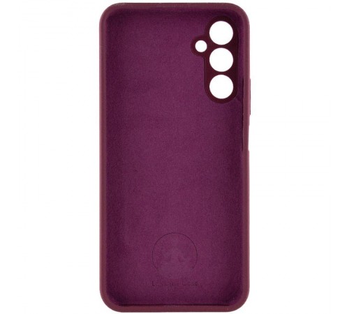 Чохол Silicone Cover Lakshmi Full Camera (AAA) для Samsung Galaxy A37 5G Бордовий / Plum