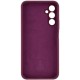 Чохол Silicone Cover Lakshmi Full Camera (AAA) для Samsung Galaxy A37 5G Бордовий / Plum