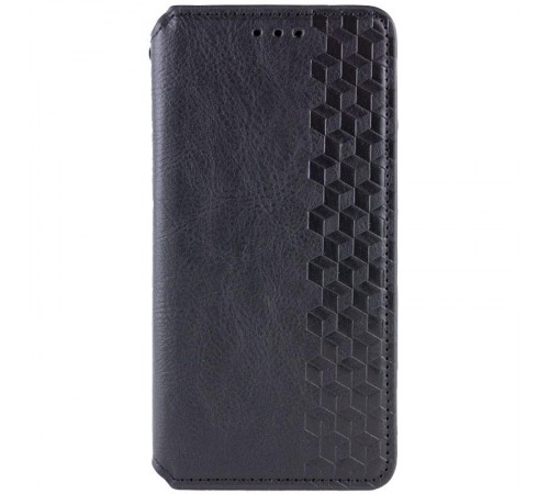 Шкіряний чохол-книжка GETMAN Cubic (PU) для Samsung Galaxy A37 5G Чорний