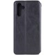 Шкіряний чохол-книжка GETMAN Cubic (PU) для Samsung Galaxy A37 5G Чорний