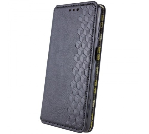 Шкіряний чохол-книжка GETMAN Cubic (PU) для Samsung Galaxy A37 5G Чорний