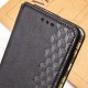 Шкіряний чохол-книжка GETMAN Cubic (PU) для Samsung Galaxy A37 5G Чорний