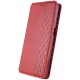 Шкіряний чохол-книжка GETMAN Cubic (PU) для Samsung Galaxy A37 5G Червоний
