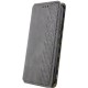 Шкіряний чохол-книжка GETMAN Cubic (PU) для Samsung Galaxy A37 5G Сірий