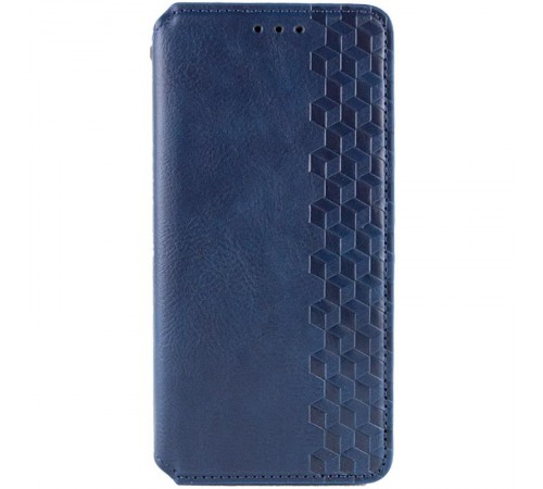 Шкіряний чохол-книжка GETMAN Cubic (PU) для Samsung Galaxy A37 5G Синій
