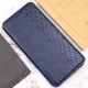 Шкіряний чохол-книжка GETMAN Cubic (PU) для Samsung Galaxy A37 5G Синій