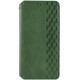Шкіряний чохол-книжка GETMAN Cubic (PU) для Samsung Galaxy A37 5G Зелений