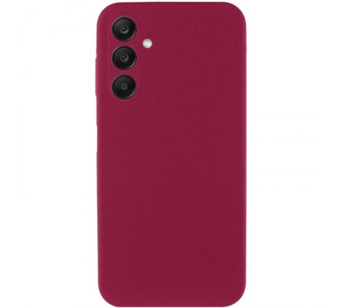 Чохол TPU GETMAN Liquid Silk Full Camera для Samsung Galaxy A37 5G Бордовий / Marsala