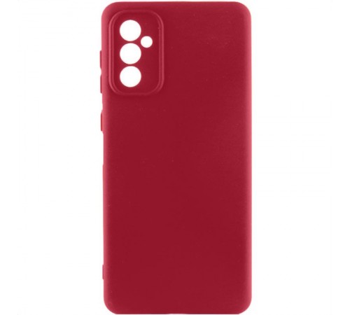Чохол TPU GETMAN Liquid Silk Full Camera для Samsung Galaxy A57 5G Червоний / Dark Red