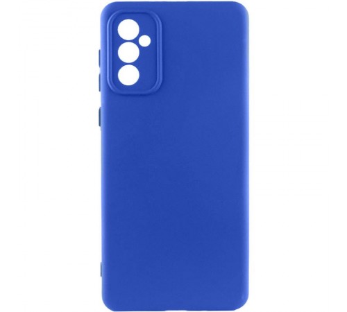 Чохол TPU GETMAN Liquid Silk Full Camera для Samsung Galaxy A57 5G Синій / Deep navy