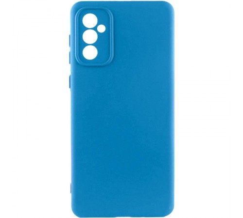 Чохол TPU GETMAN Liquid Silk Full Camera для Samsung Galaxy A57 5G Синій / Royal blue