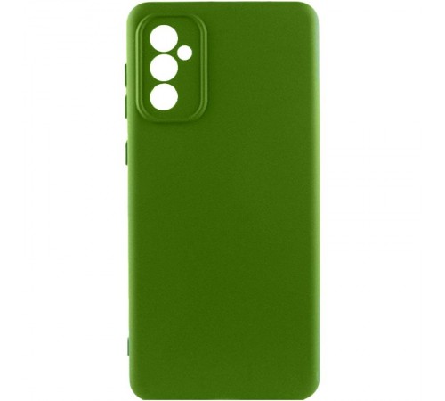 Чохол TPU GETMAN Liquid Silk Full Camera для Samsung Galaxy A57 5G Зелений / Dark green