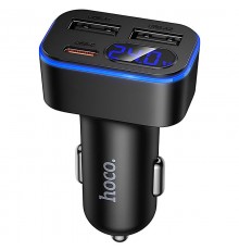 АЗП Hoco Z63A Barry PD42W+QC3.0 (2USB-A/1C) Black