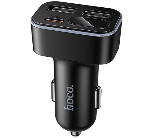 АЗП Hoco Z63A Barry PD42W+QC3.0 (2USB-A/1C) Black