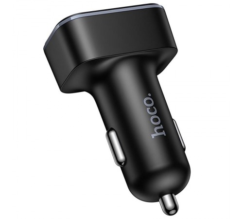АЗП Hoco Z63A Barry PD42W+QC3.0 (2USB-A/1C) Black