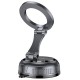 Автотримач Hoco H92 High vacuum suction cup magnetic (universal) Black / Metal gray